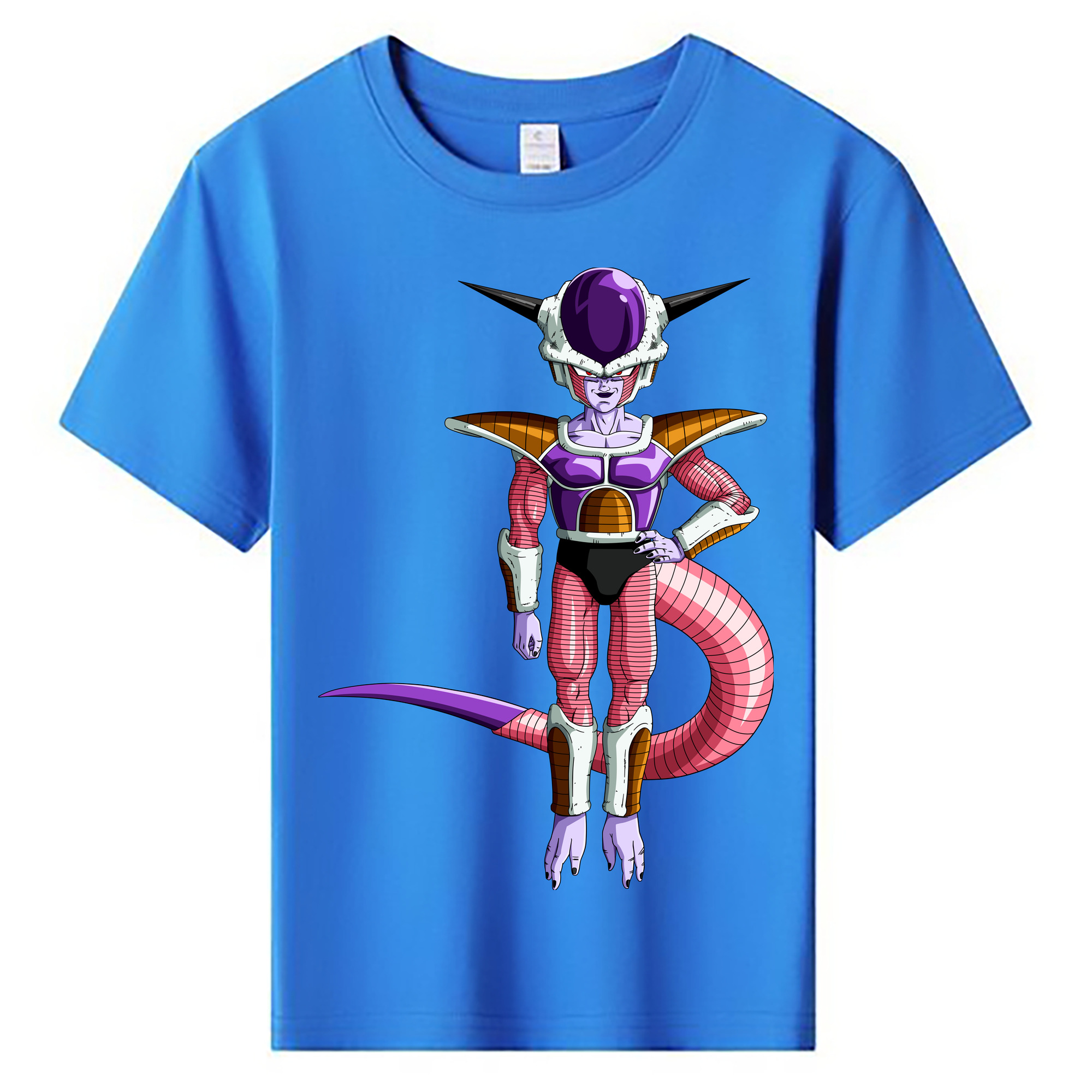 （画像用） ドラゴンボール フリーザ DRAGON BALL Frieza 綿100％キッズTシャツ（フロントプリント）